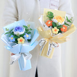 Hand-woven Flower Gift Birthday Gift - WOMONA.COM