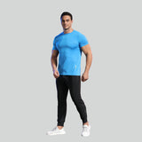 Camiseta deportiva transpirable de secado rápido para hombre