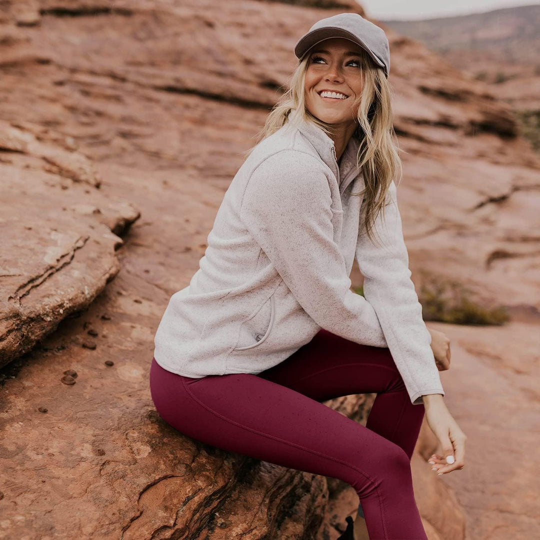 Cropped High Waist Velvet Padded Leggings - WOMONA.COM
