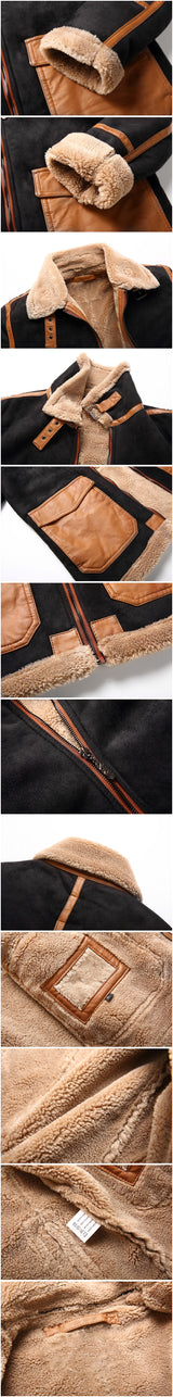 Winter Pelz Jacke Verdickt