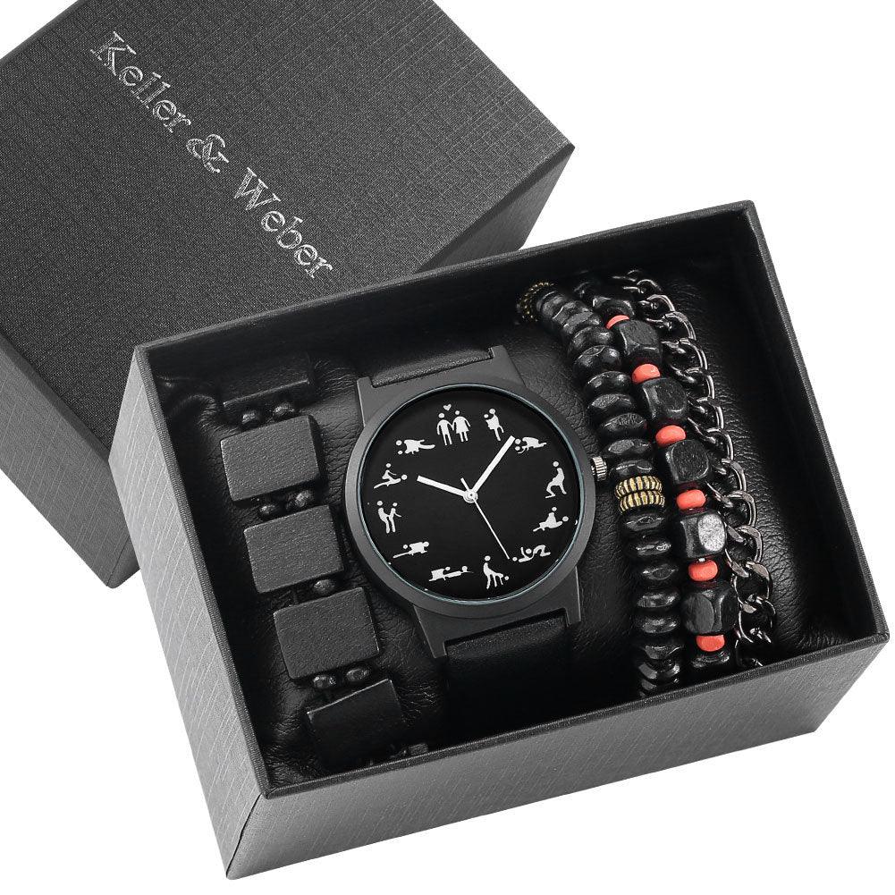 Men's Gift Box Set Watch Fashion Watch - WOMONA.COM