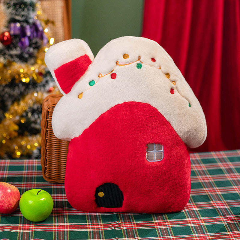 Almohada de peluche Árbol de Navidad Muñeco decorativo de regalo