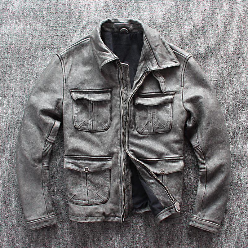 Men's Business Leather Jacket