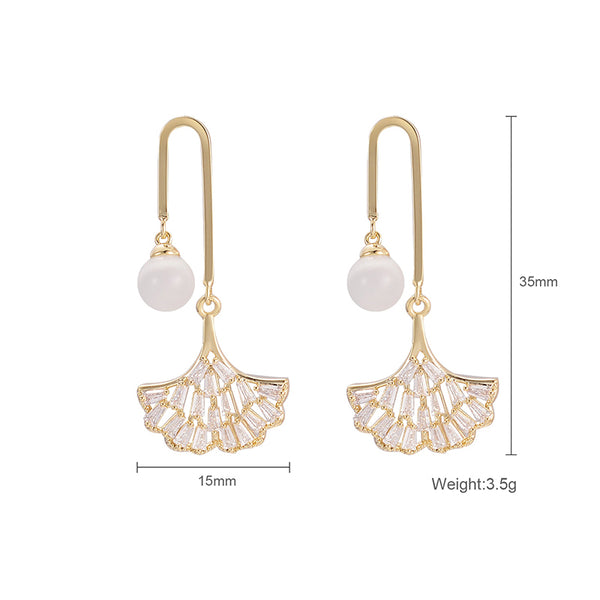 Niche Design Irregular Earrings - WOMONA.COM