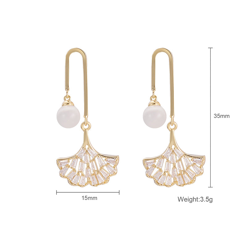 Niche Design Irregular Earrings - WOMONA.COM