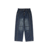 Men's Loose Retro Straight Jeans - WOMONA.COM