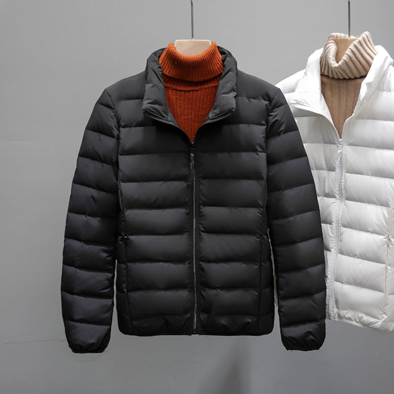 Women's Lightweight Duck-Down Puffer Jacket – product view 3 | WOMONA