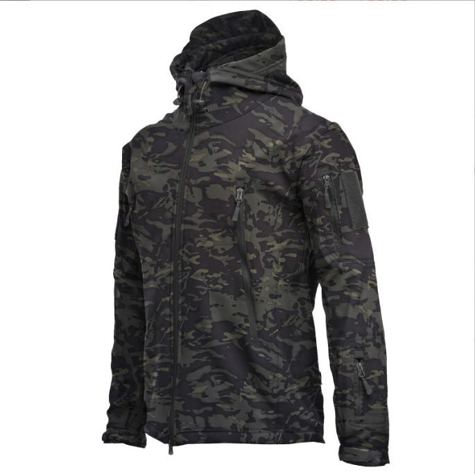 Three-in-one All-weather Shell Jacket Trendy Jacket Breathable Windcheater Outdoor Sports