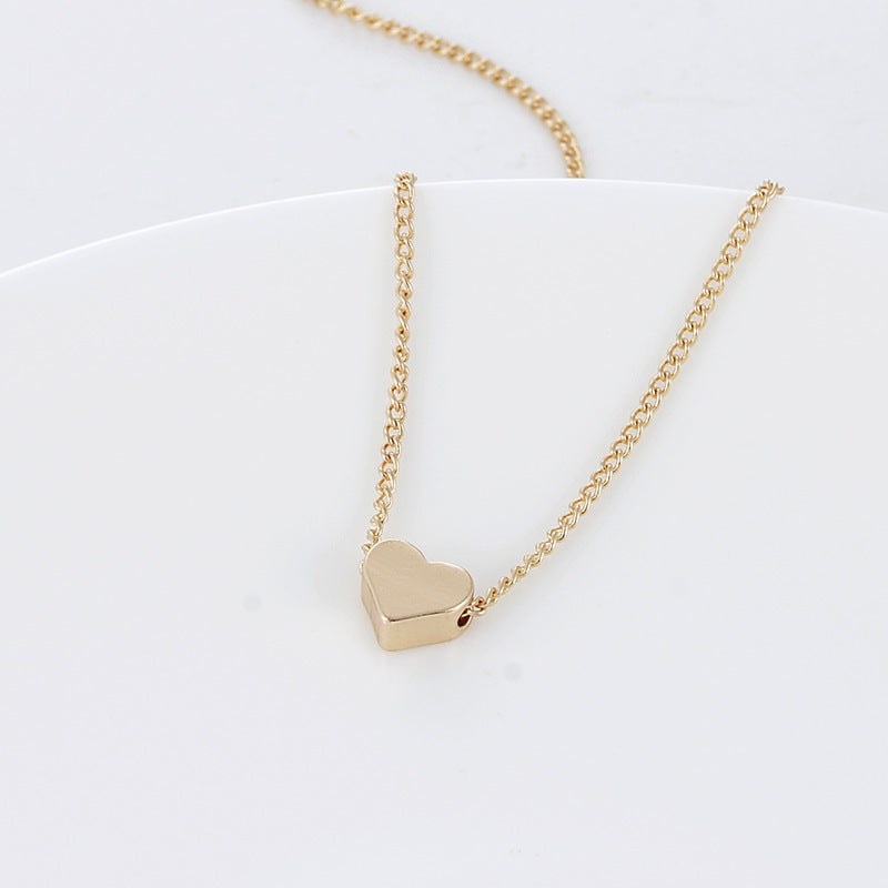 Clavicle Chains Necklace Women Jewelry Valentines Day Gift - WOMONA.COM