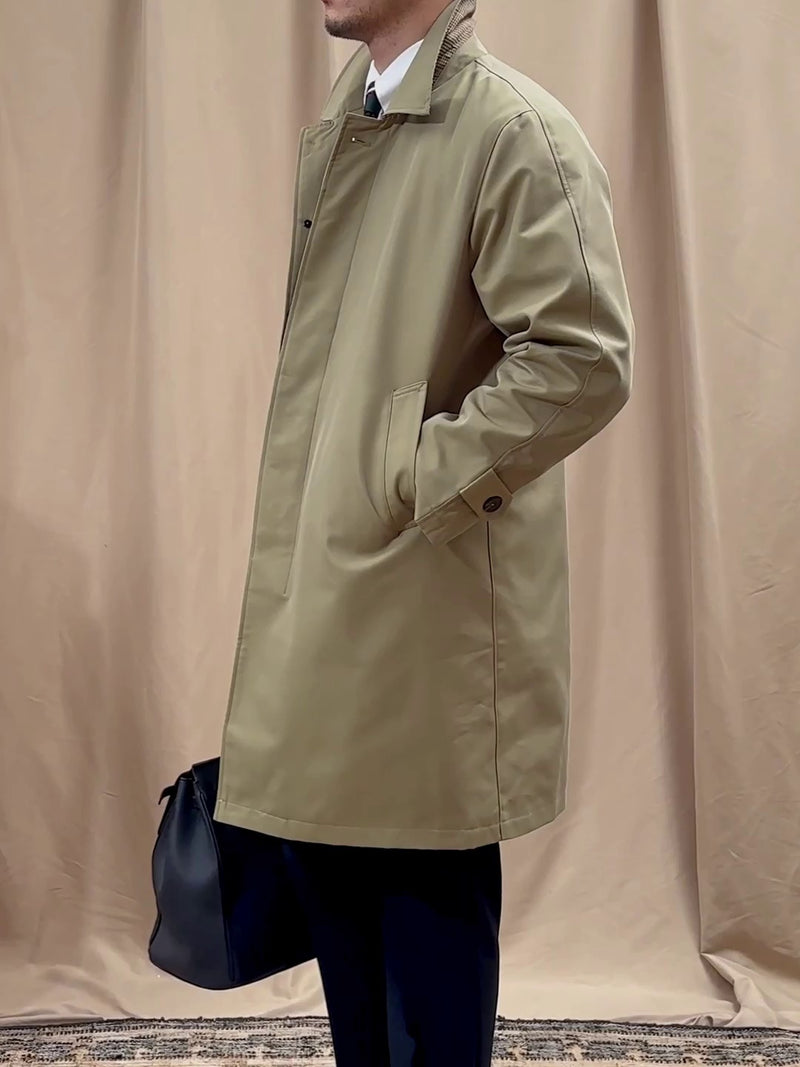 Business Casual Mid-length Trench Coat - WOMONA.COM