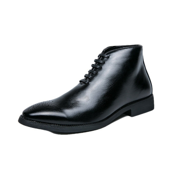 Zapatos de moda vintage Brock de talla grande para hombre