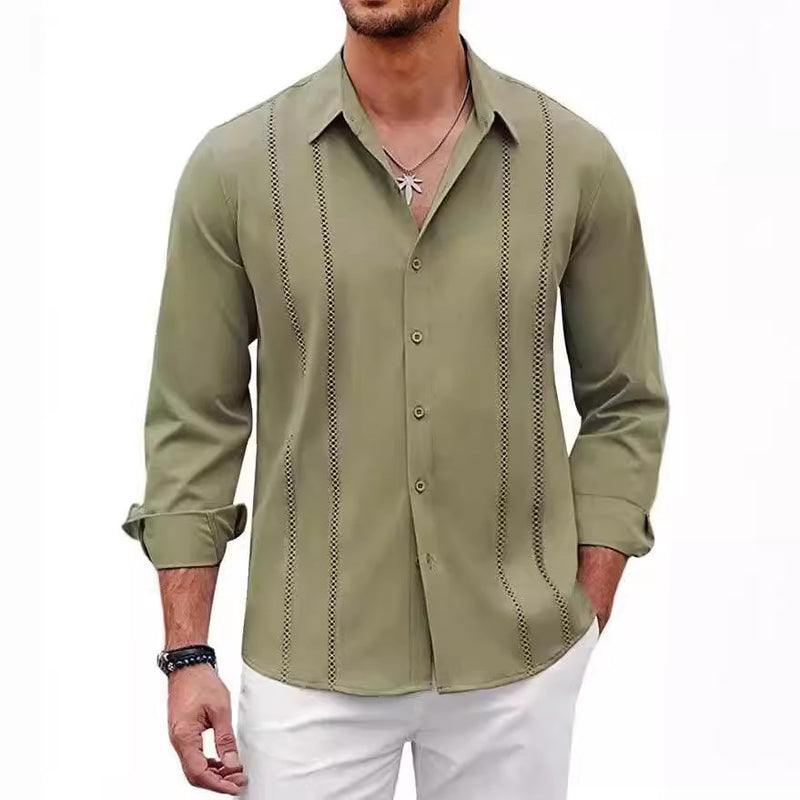 Men's High-end Non Ironing Slim Fit Shirt - WOMONA.COM