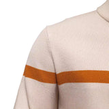 New Color Matching Sweater Men's Clothing - WOMONA.COM