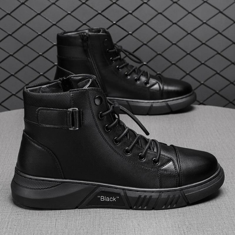 Men's Plus Size Trend Dr Martens Boots - WOMONA.COM