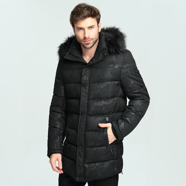 Cotton-padded Clothing British Fur Collar Coat - WOMONA.COM