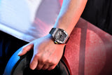 Square Men's Quartz Calendar Watch - WOMONA.COM