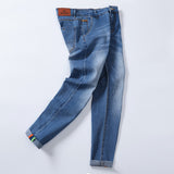 Men's Fashion Pants Skinny Trousers - WOMONA.COM