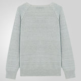 Solid Color Long Sleeve Base Lightweight Sweater - WOMONA.COM