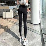 Fleece Thickened Leggings Winter - WOMONA.COM