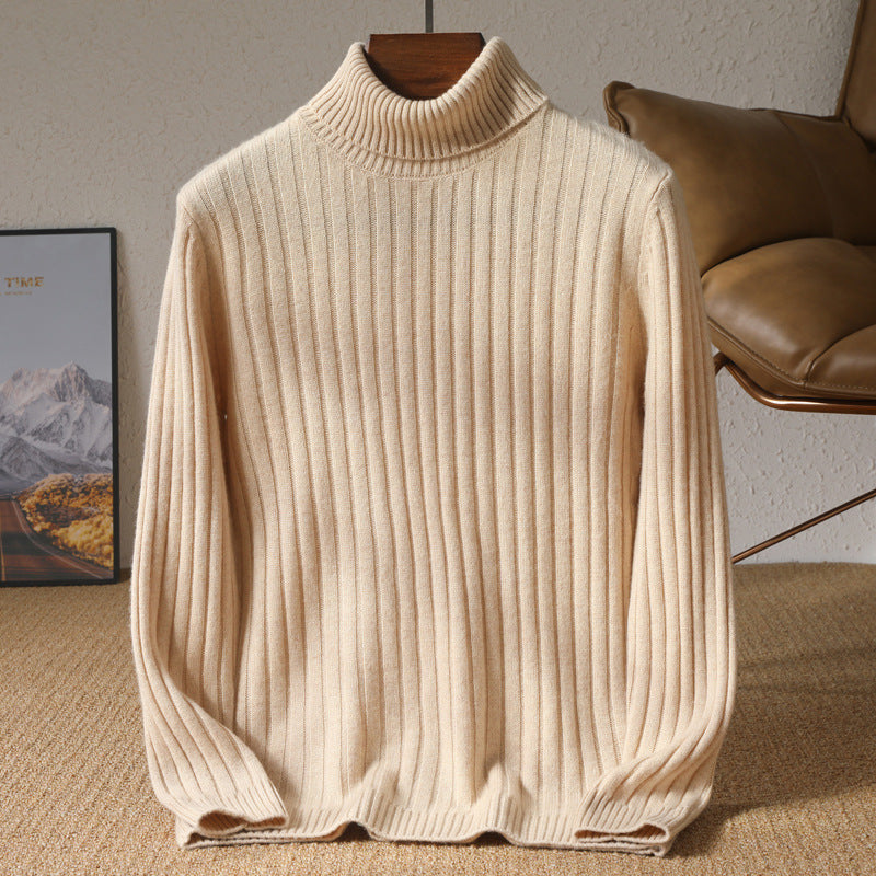 Autumn And Winter Men's Turtleneck Sweater - WOMONA.COM