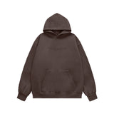 Men's Gel Printing Velvet Padded Hooded Sweatshirt