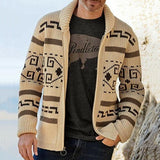 Men's Fashion Lapel Youth Casual Cardigan Jacket - WOMONA.COM