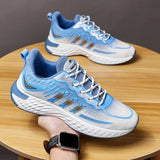 Fly-woven Mesh Shoes Thick-soled Sports Sneakers - WOMONA.COM