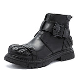 Men Punk Rock Tooling Machinery Car Boots - WOMONA.COM