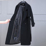 Women's Mid-length Woolen Coat Ins