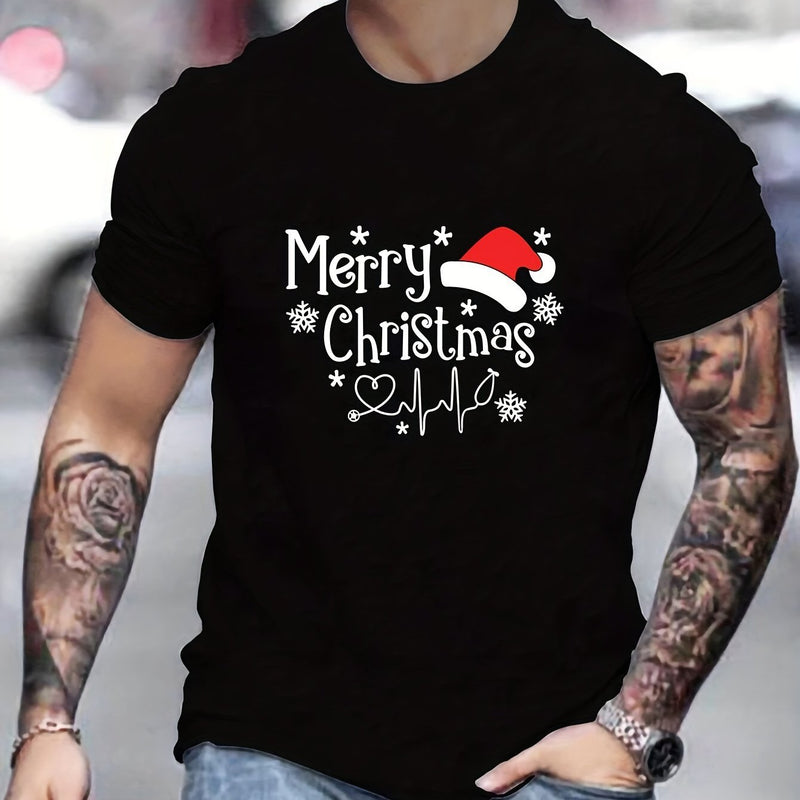 Camiseta informal de verano para exteriores, un regalo de Navidad para hombres