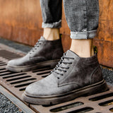 Casual Sports Shoes Plus Cashmere Martin Boots Men - WOMONA.COM