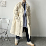 Cotton Loose Silhouette Coat - WOMONA.COM