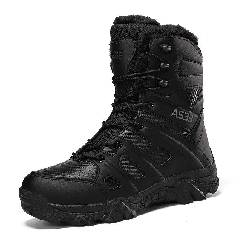 Non-slip Snow Boots Men's Platform - WOMONA.COM