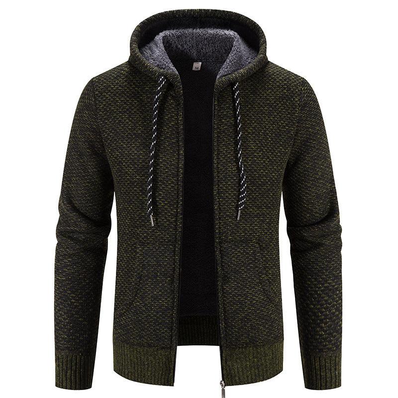 Casual Thicken Plush Sweater Coat For Daily - WOMONA.COM