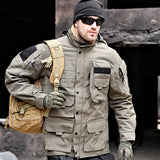 Mid-length Motorcycle Trench Coat Outdoor - WOMONA.COM