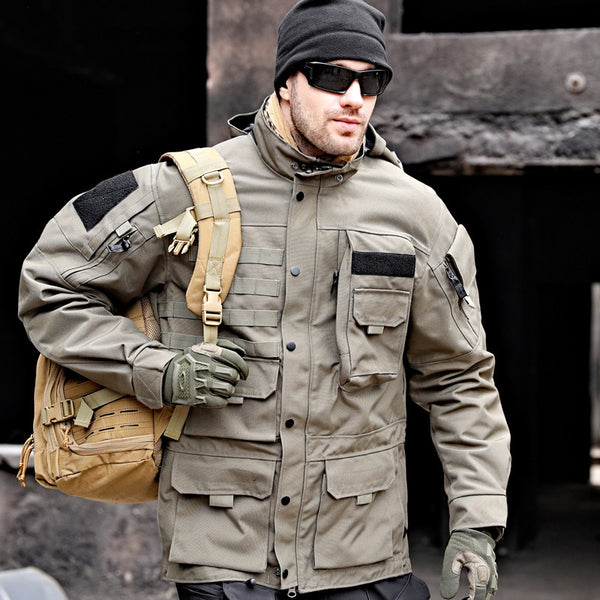 Beetle Mark5 Tactical Mid-length Motorcycle Trench Coat Outdoor