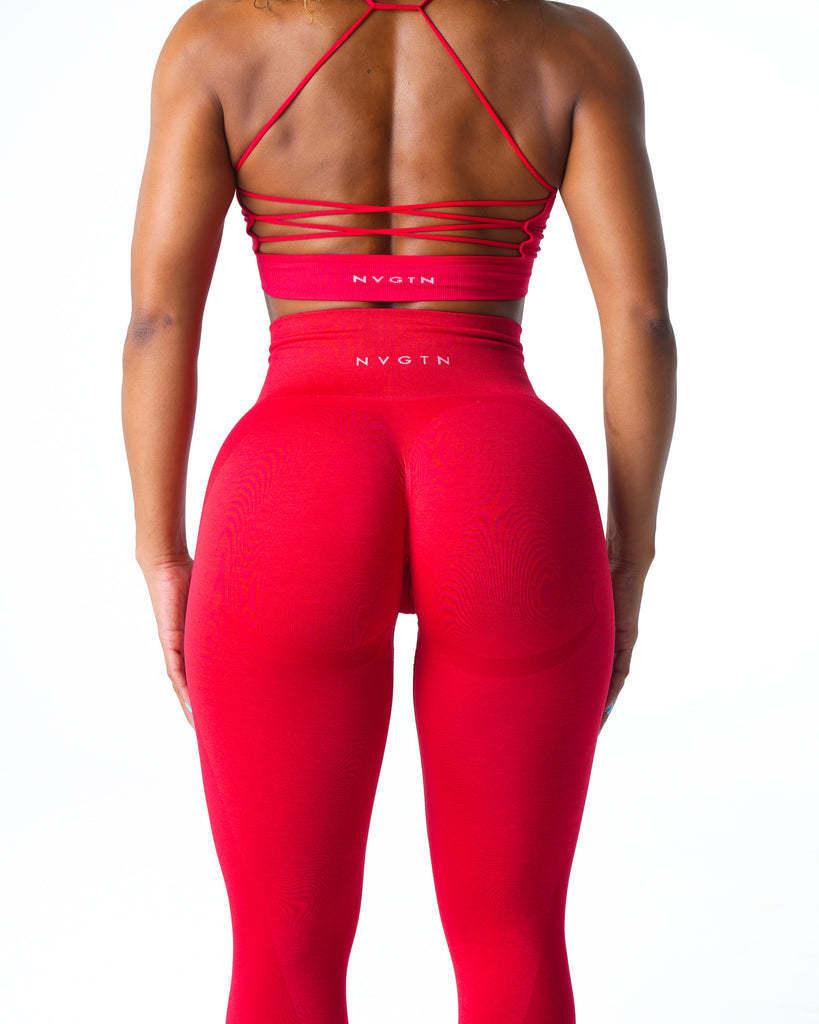 Seamless Workout Ankle Length Pants - WOMONA.COM