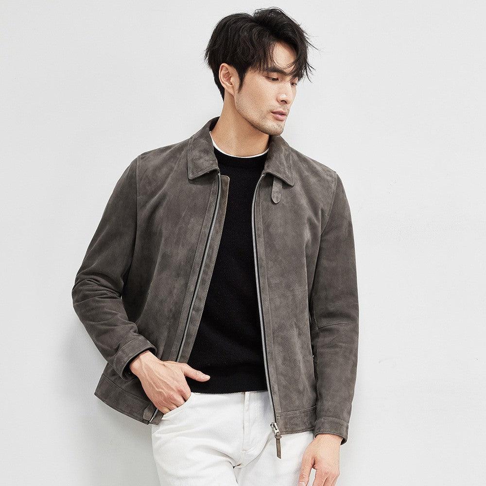 Sheepskin Light Luxury Suede Genuine Leather - WOMONA.COM