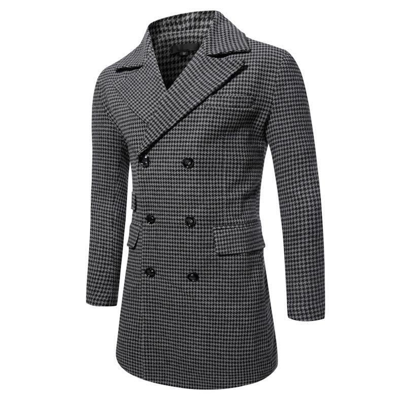 Fashion Overcoat Men's Mid-length Fashion - WOMONA.COM