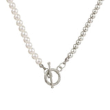 Double OT Chain Necklace - WOMONA.COM