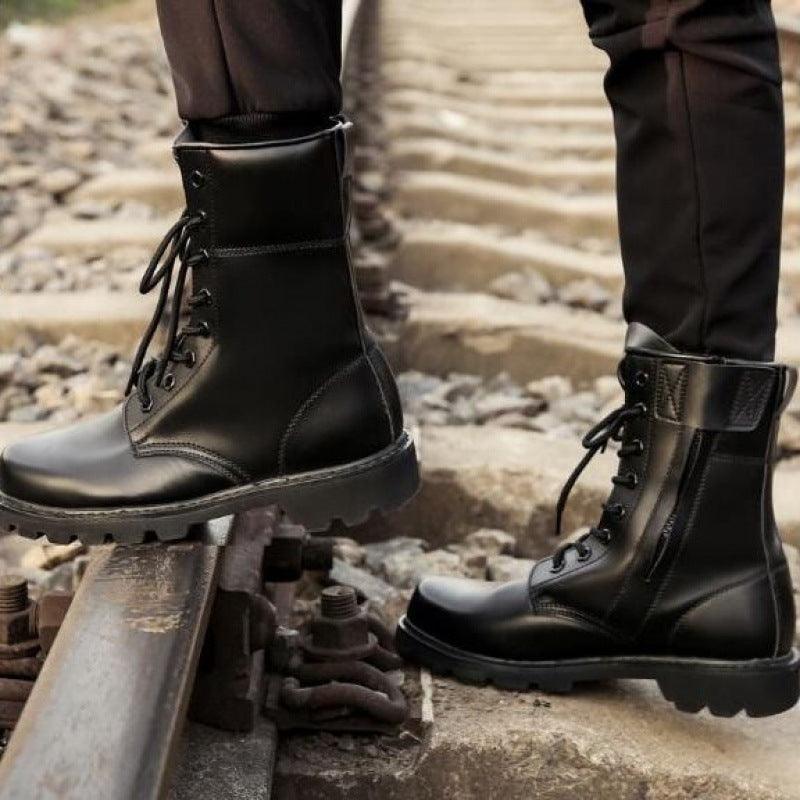 Spring And Autumn Outdoor Boots Men's - WOMONA.COM