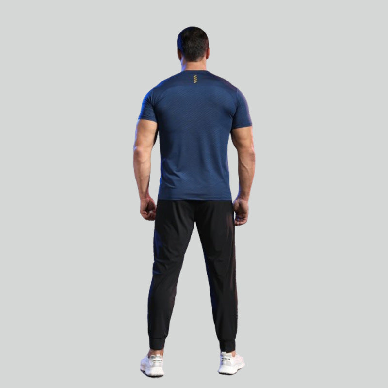 Camiseta deportiva transpirable de secado rápido para hombre