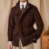 Multi-pocket Safari Vintage Coat