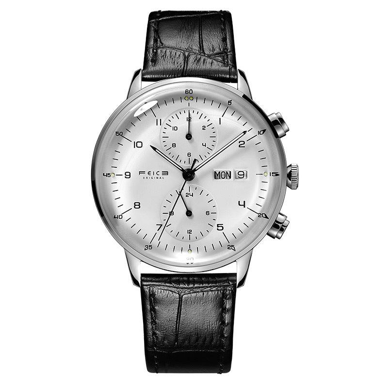 Mechanical Watch Luminous Simplicity Belt - WOMONA.COM