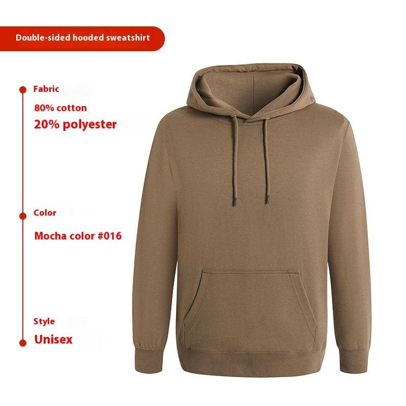 Solid Color Long Sleeve Loose Thin Hoodie Sweater - WOMONA.COM