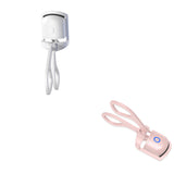 Heated Eyelash Curler Electric Temperature Control Mini Eyelash Curler Electric Portable Charging - WOMONA.COM