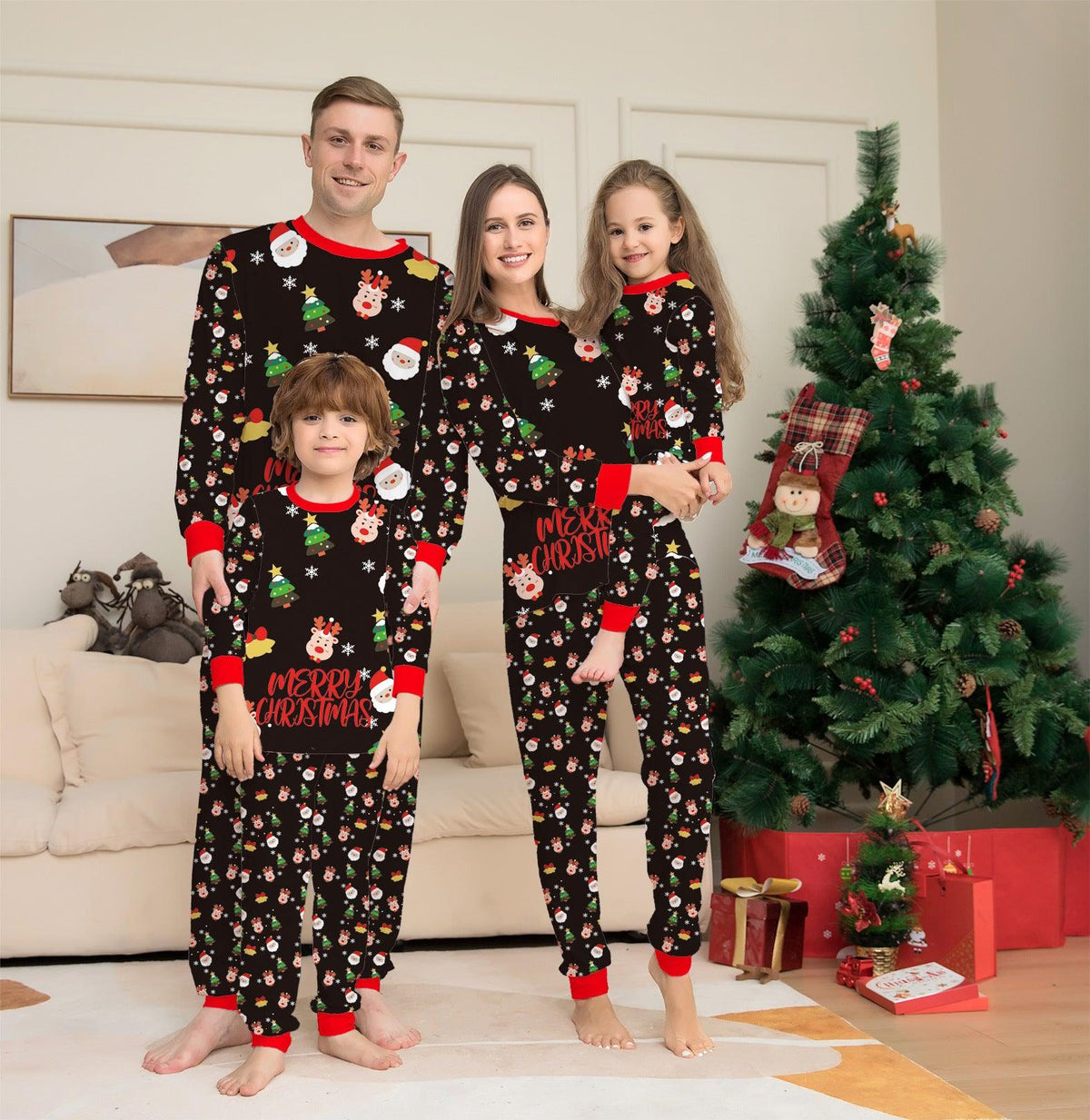 Family Christmas Matching Pajamas Set Christmas - WOMONA.COM