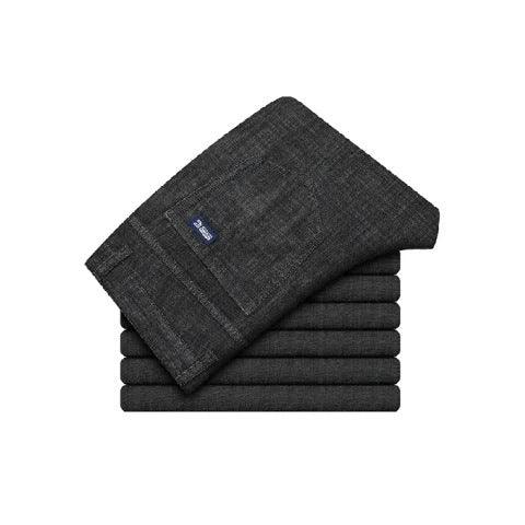 High-end Lyocell Jeans Men's Thin Straight - WOMONA.COM