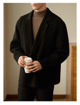 Double-sided Woolen Coat Men's High-end Business Leisure - WOMONA.COM