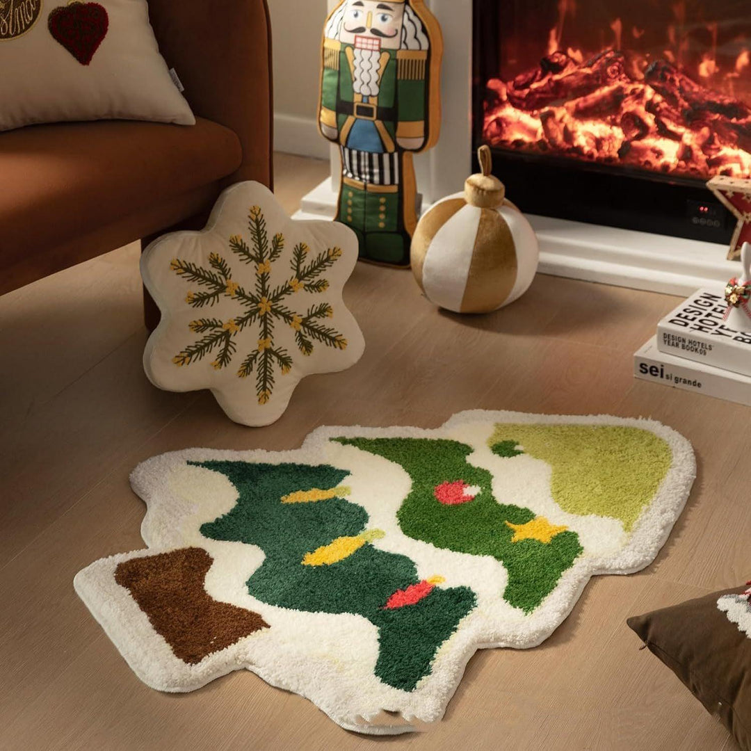 Nordic Christmas Printed Floor Mat